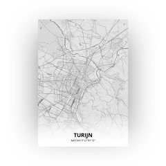 Turijn print - Tekening stijl