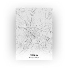 Venlo print - Tekening stijl