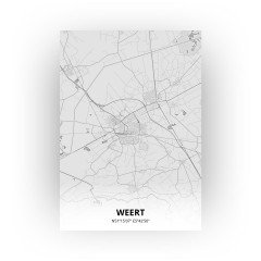 Weert print - Tekening stijl